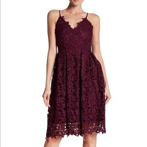 Love...ady Lace Midi Dress